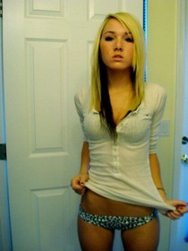 Amateur teen slut with
